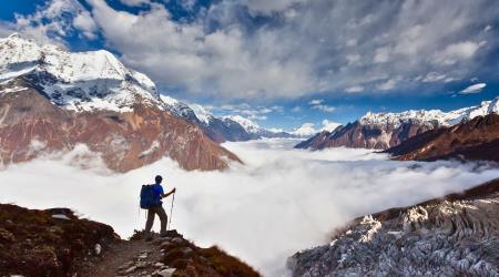 manaslu circuit trek in nepal solo